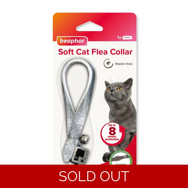 product Image for Beaphar Glitter Soft Cat Flea Collar